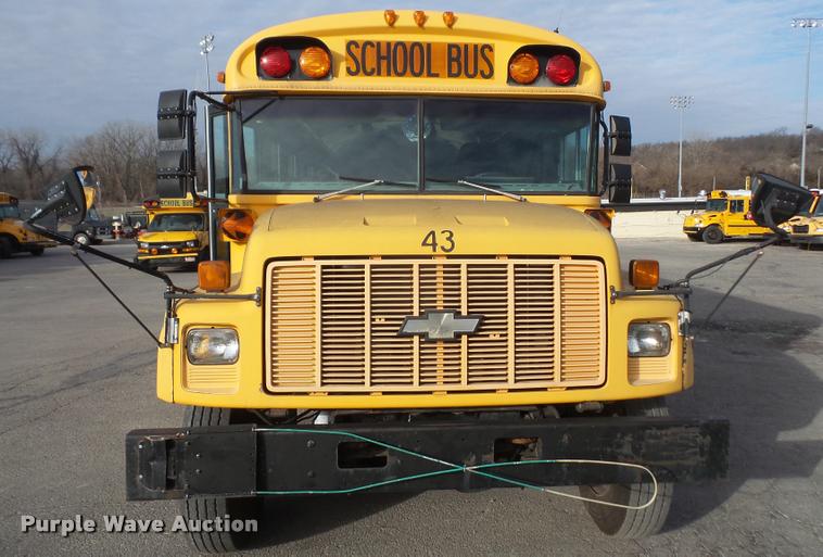 image for item DB2985 2002 Chevrolet Blue Bird school bus