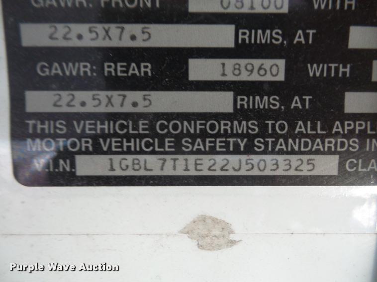 image for item DB2985 2002 Chevrolet Blue Bird school bus