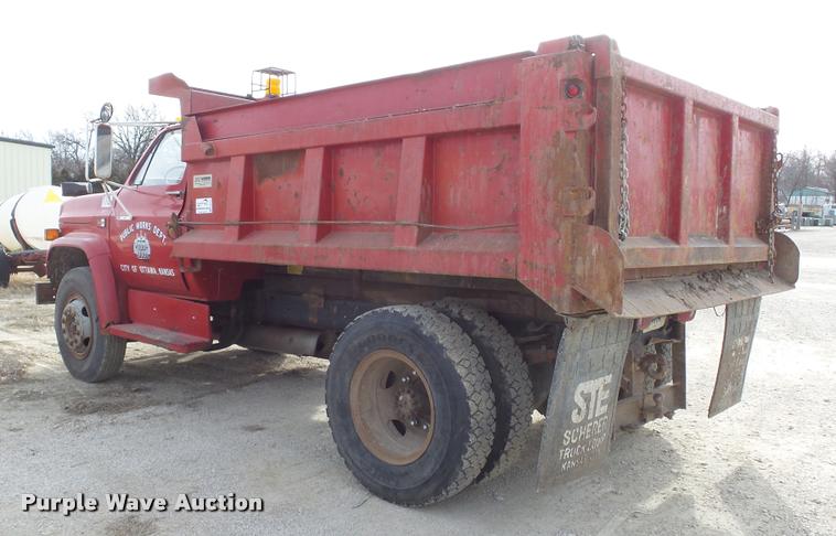 image for item DB3750 1987 GMC TopKick 6000 dump truck