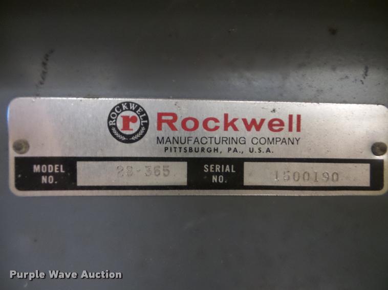 image for item DF9649 Rockwell/Delta bandsaw