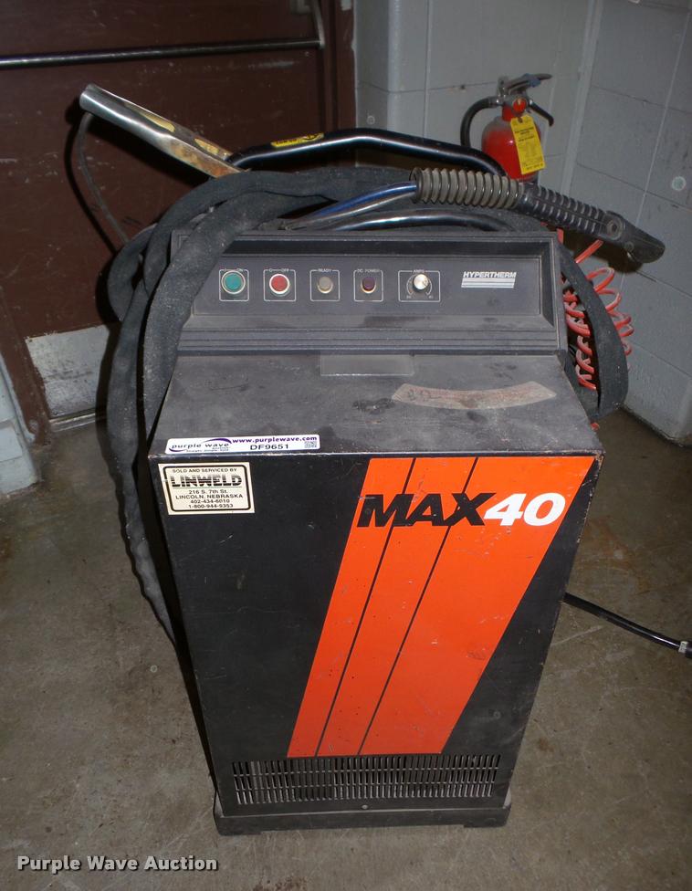 image for item DF9651 Hypertherm Max40 plasma cutter