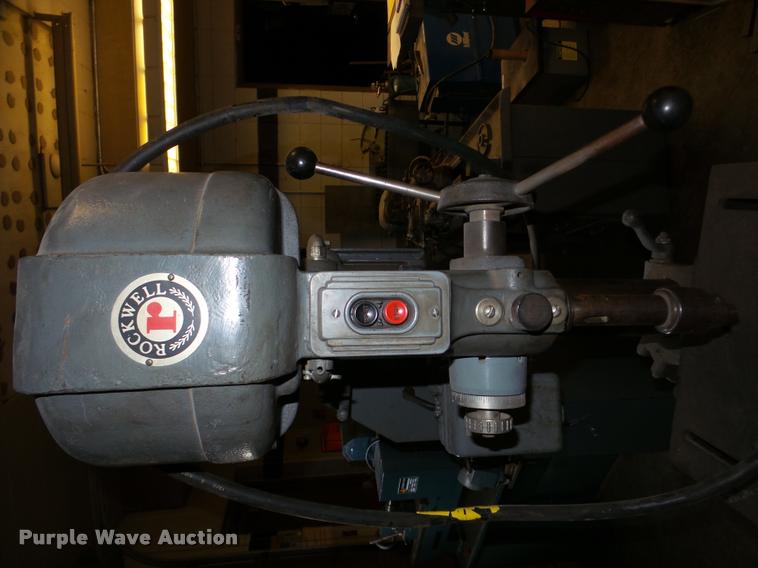 image for item DF9657 Rockwell drill press