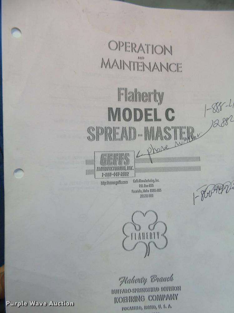 image for item DT9700 Flaherty Spread Master chip spreader