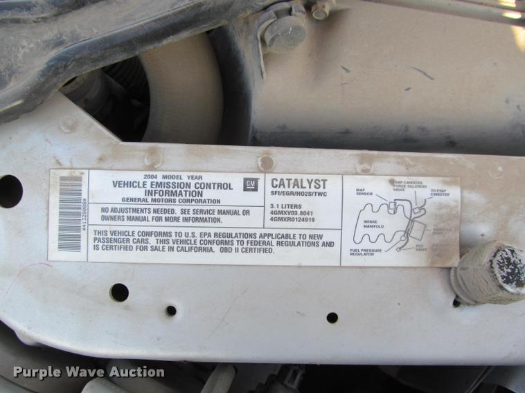 image for item J2658 2004 Buick Century