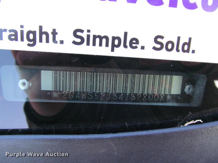 image for item J2658 2004 Buick Century