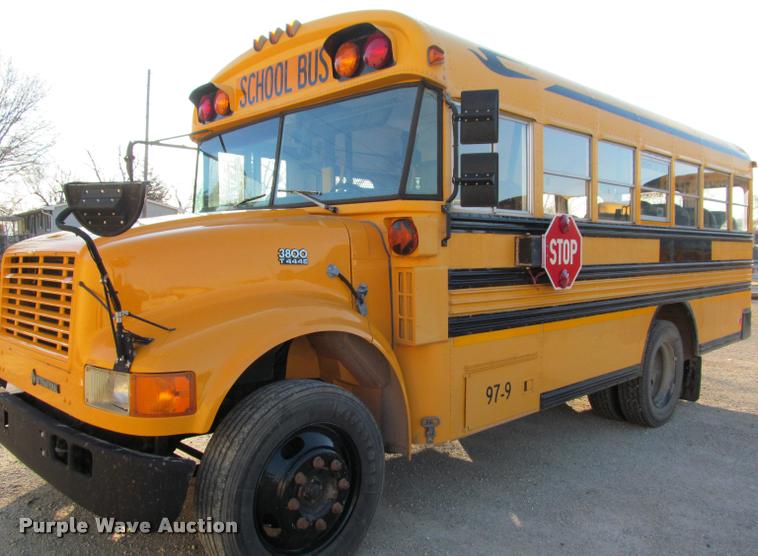 image for item J2659 1997 International 3800 school bus