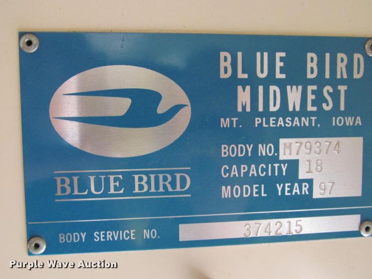 image for item J2659 1997 International 3800 school bus