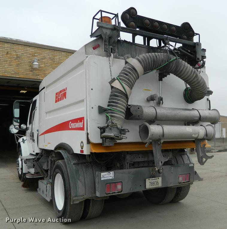 image for item J8798 2012 Freightliner Business Class M2 Elgin Crosswind Regenerative Series J300 street sweeper truck