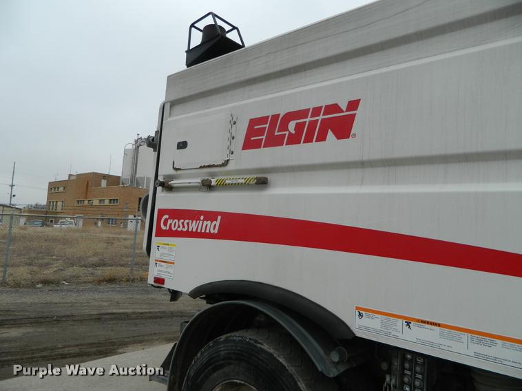 image for item J8798 2012 Freightliner Business Class M2 Elgin Crosswind Regenerative Series J300 street sweeper truck