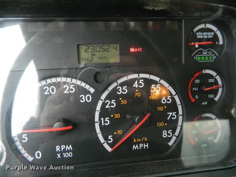 image for item J8798 2012 Freightliner Business Class M2 Elgin Crosswind Regenerative Series J300 street sweeper truck