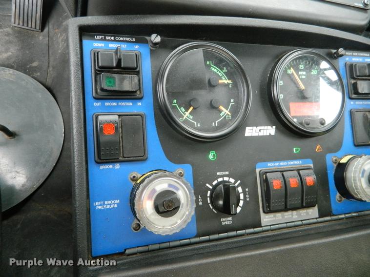 image for item J8798 2012 Freightliner Business Class M2 Elgin Crosswind Regenerative Series J300 street sweeper truck