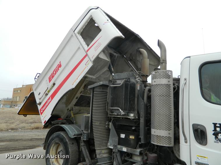 image for item J8798 2012 Freightliner Business Class M2 Elgin Crosswind Regenerative Series J300 street sweeper truck