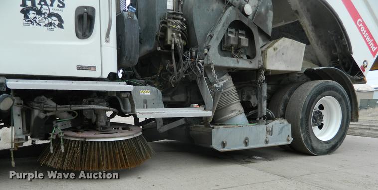 image for item J8798 2012 Freightliner Business Class M2 Elgin Crosswind Regenerative Series J300 street sweeper truck