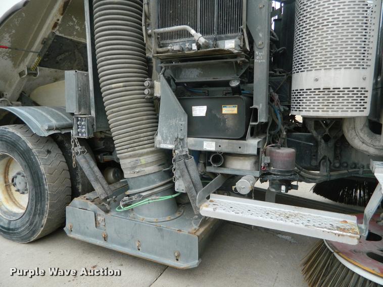 image for item J8798 2012 Freightliner Business Class M2 Elgin Crosswind Regenerative Series J300 street sweeper truck