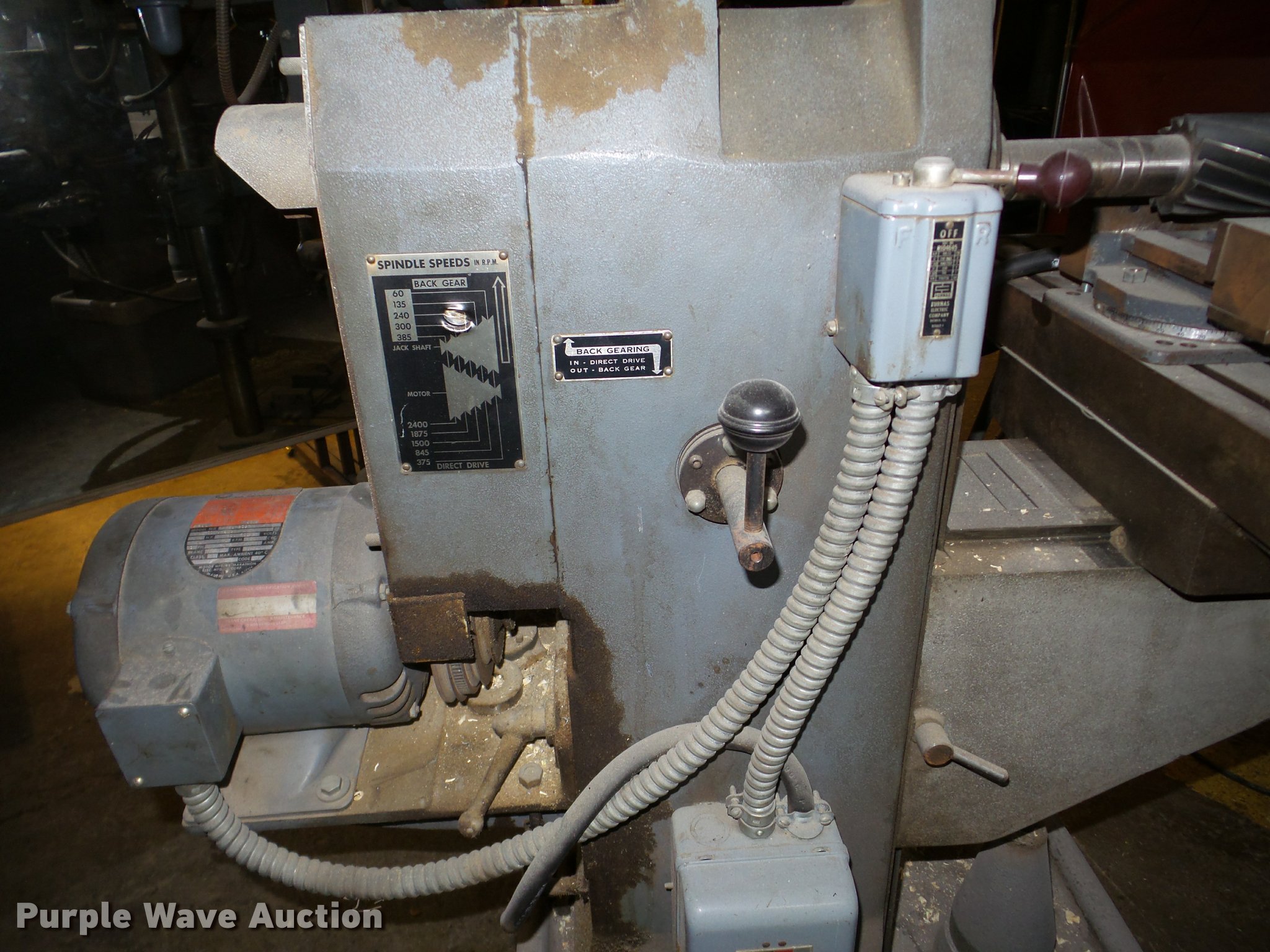 Rockwell horizontal milling machine in Auburn, NE Item DF9658 sold