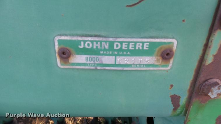 image for item BU9436 John Deere 8300 grain drill