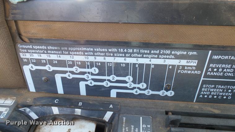 image for item BU9440 1982 John Deere 8650 4WD tractor