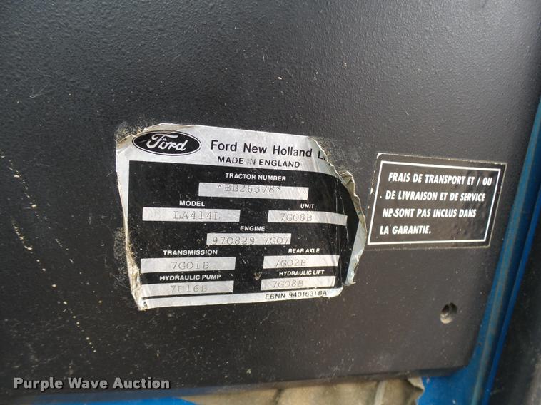 image for item CC9094 1987 Ford 5610 Series II tractor