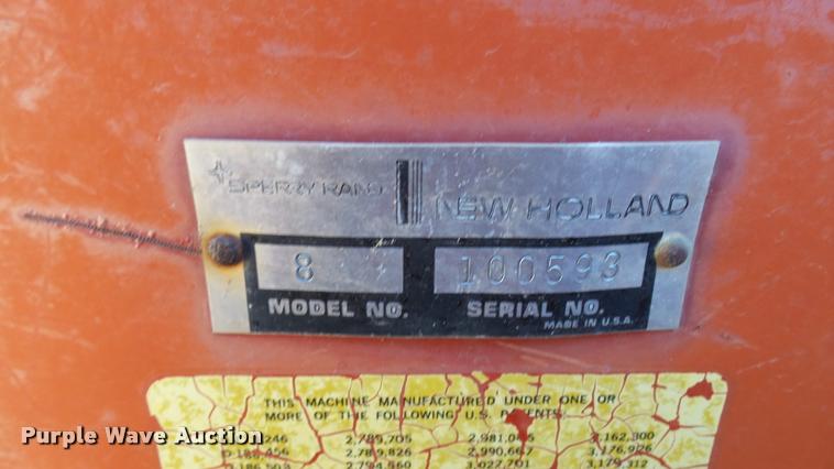 image for item DA0345 New Holland Crop Carrier 8 forage wagon