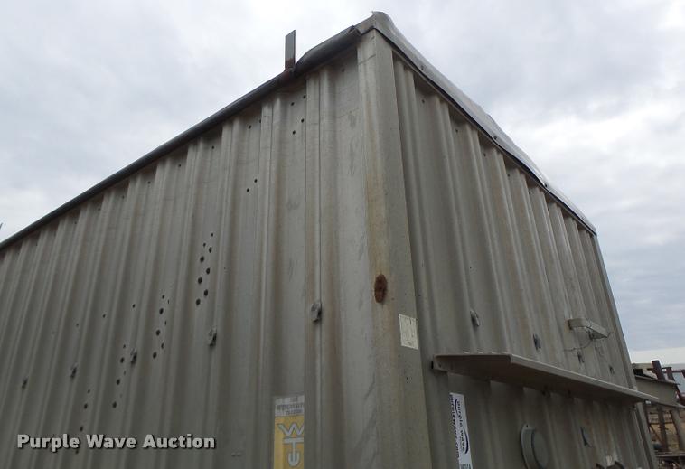 image for item DA3314 1980 Wilson AGH-500 double hopper grain trailer