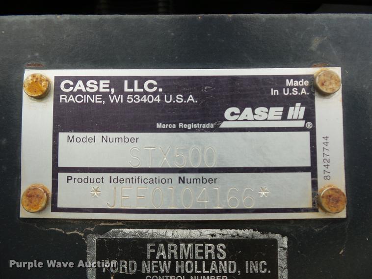 image for item DA4002 2004 Case IH STX500 4WD tractor