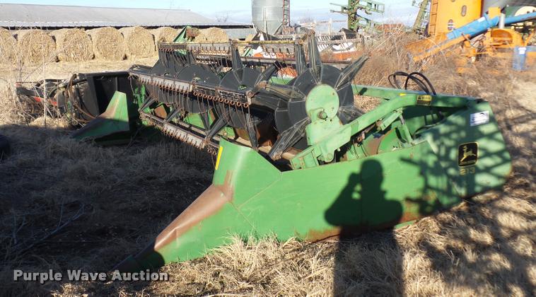 image for item DA5882 John Deere 213 flex platform head