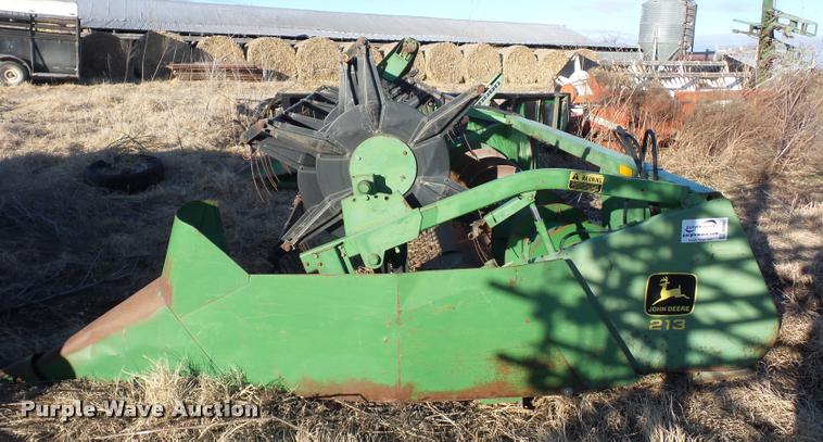 image for item DA5882 John Deere 213 flex platform head