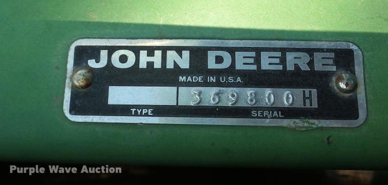 image for item DA5882 John Deere 213 flex platform head