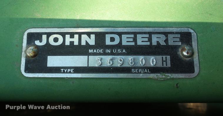 image for item DA5882 John Deere 213 flex platform head