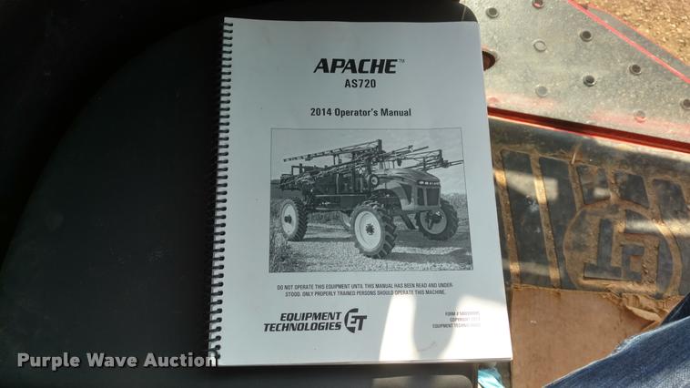 image for item DB0857 2014 Apache AS720 self-propelled applicator