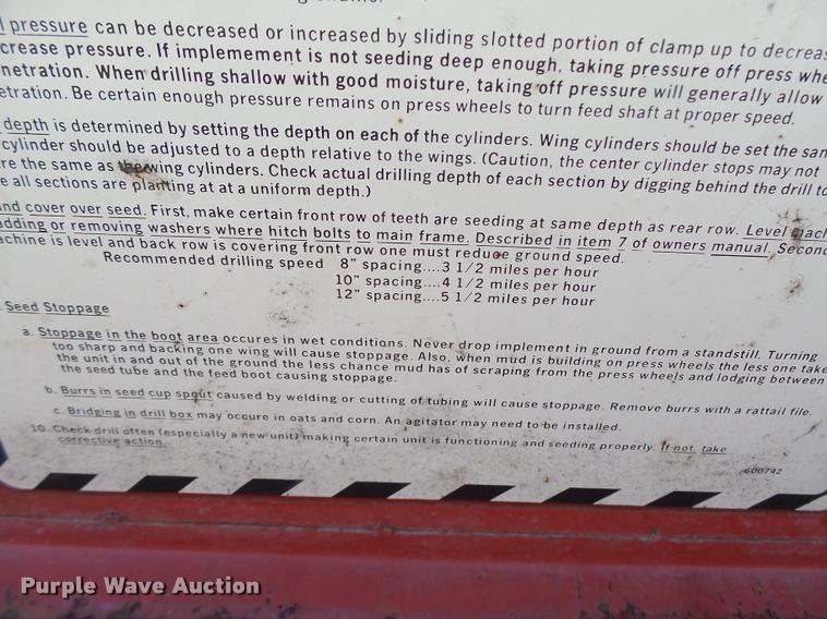 image for item DB1256 CrustBuster Speed King grain drill