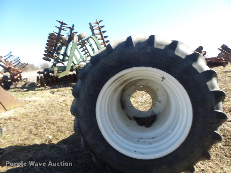 image for item DB1260 (2) Michelin 380/85R30 tires and wheels