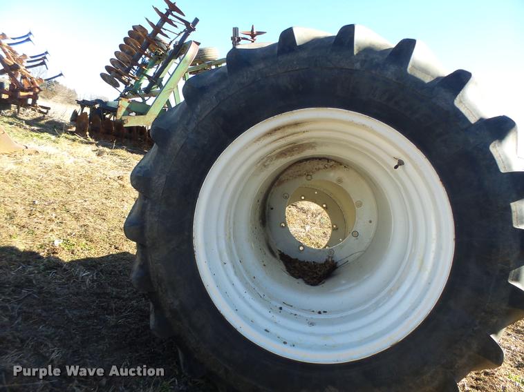 image for item DB1260 (2) Michelin 380/85R30 tires and wheels