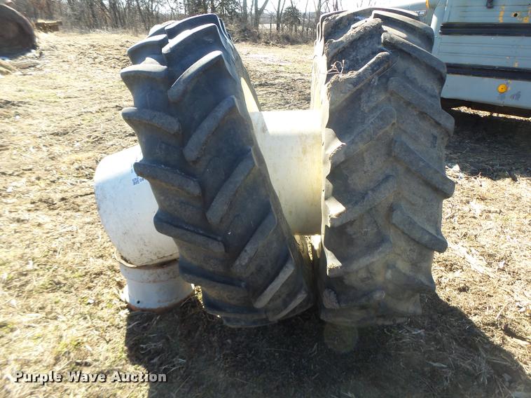 image for item DB1260 (2) Michelin 380/85R30 tires and wheels