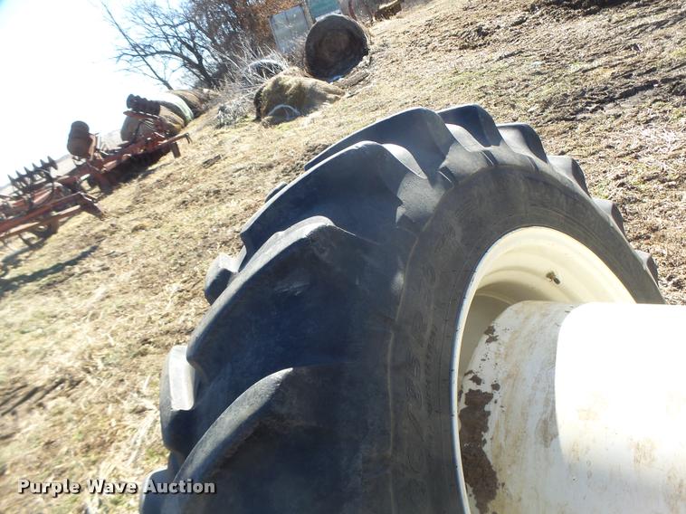 image for item DB1260 (2) Michelin 380/85R30 tires and wheels