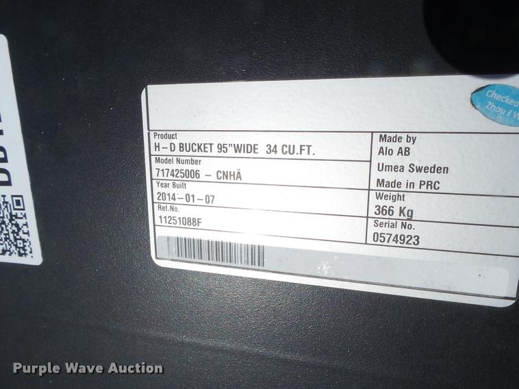 image for item DB1264 2014 ALO AB bucket