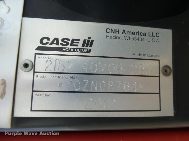 image for item DB1881 2012 Case IH 2152 draper head