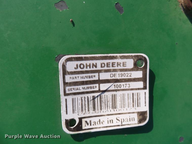 image for item K3361 John Deere 1418 rotary mower