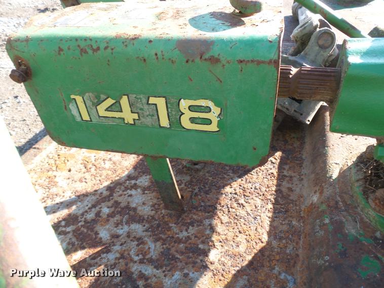 image for item K3361 John Deere 1418 rotary mower