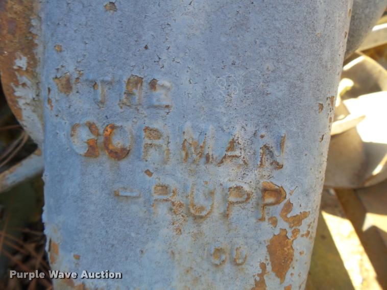 image for item K3366 Gorman Rupp 68A2 pump