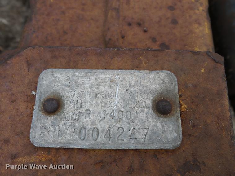 image for item K3372 Rhino 1400 box blade