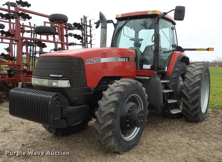 image for item K3383 2005 Case IH MX255 MFWD tractor