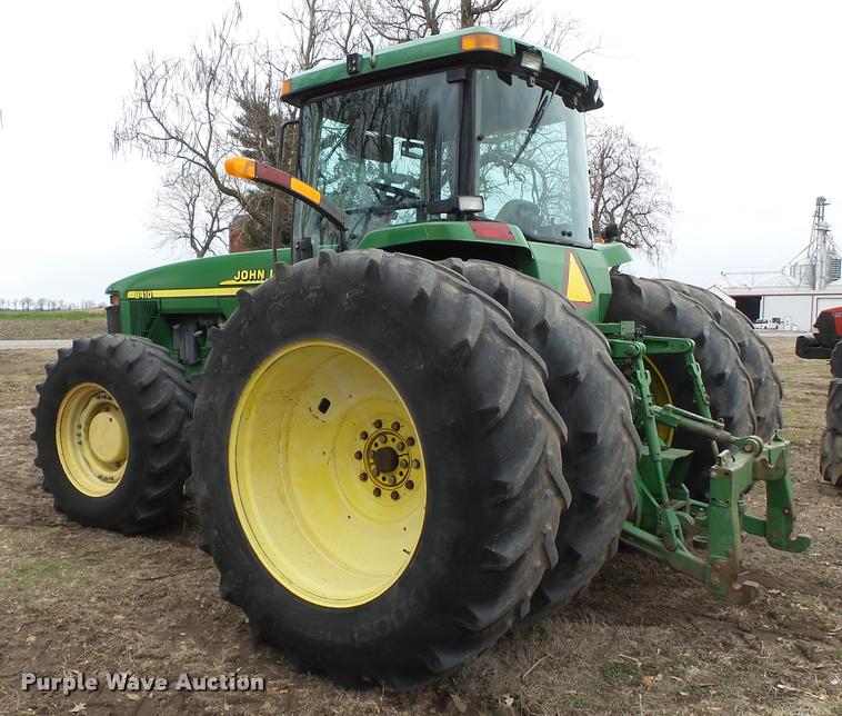 image for item K3385 2001 John Deere 8410 MFWD tractor