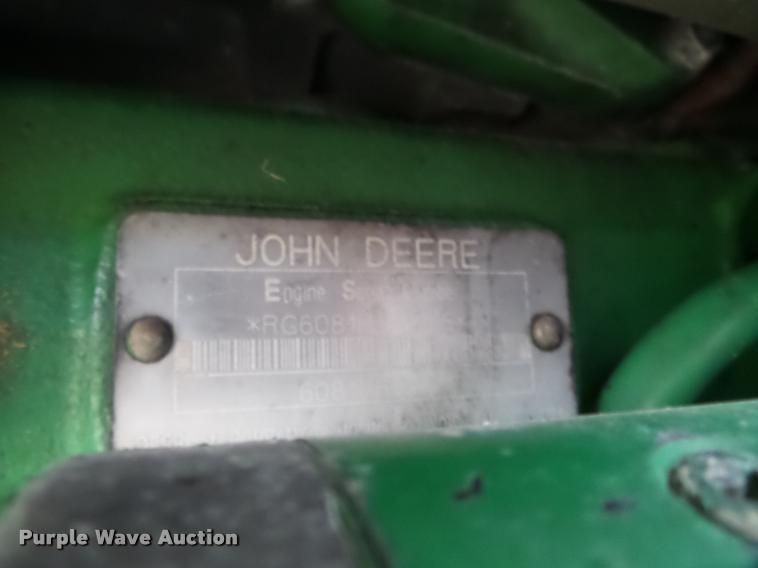 image for item K3385 2001 John Deere 8410 MFWD tractor