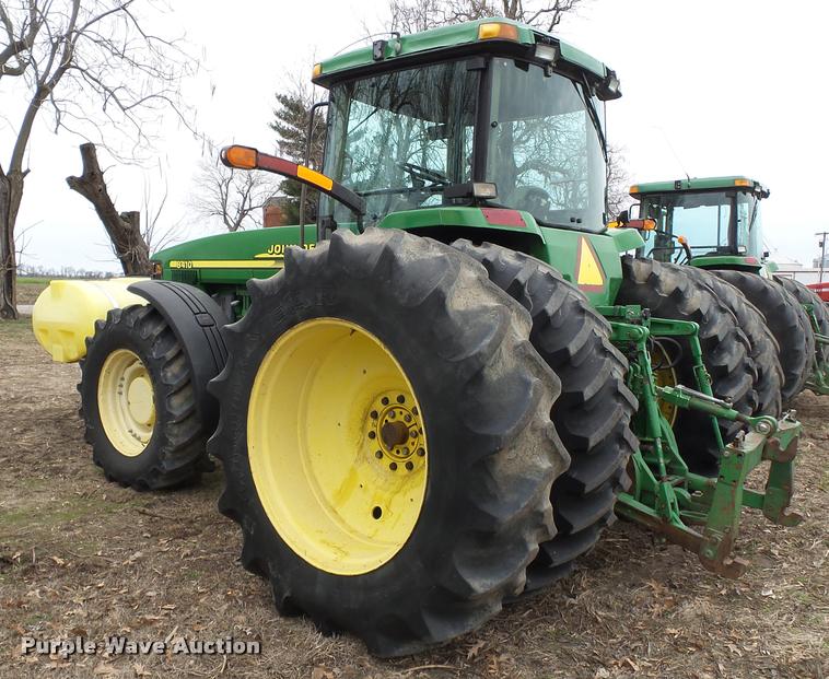 image for item K3386 2001 John Deere 8410 MFWD tractor