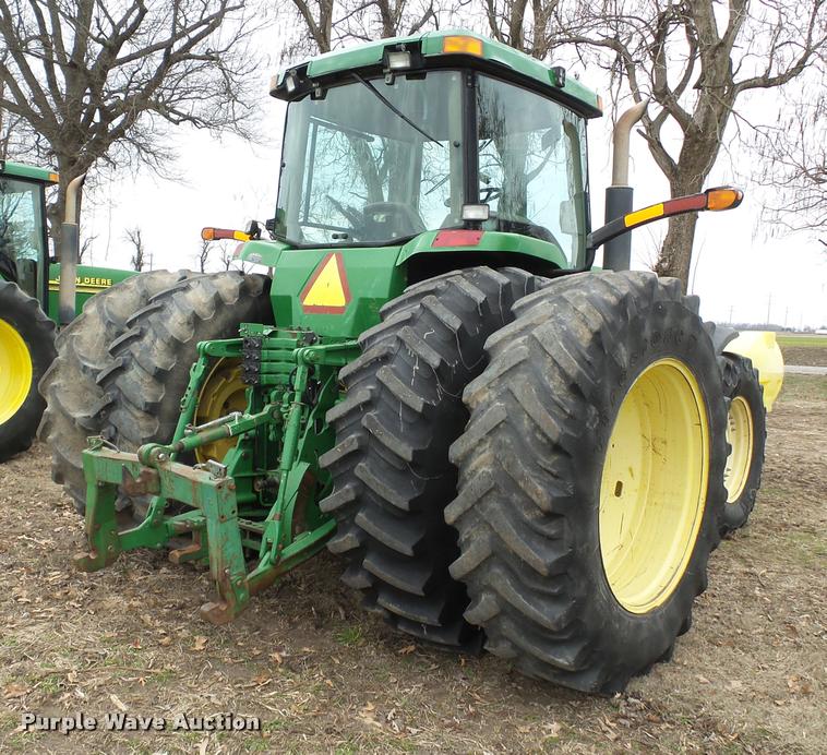 image for item K3386 2001 John Deere 8410 MFWD tractor