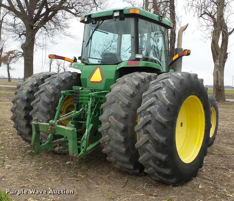 image for item K3387 2001 John Deere 8410 MFWD tractor