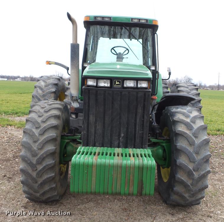 image for item K3387 2001 John Deere 8410 MFWD tractor