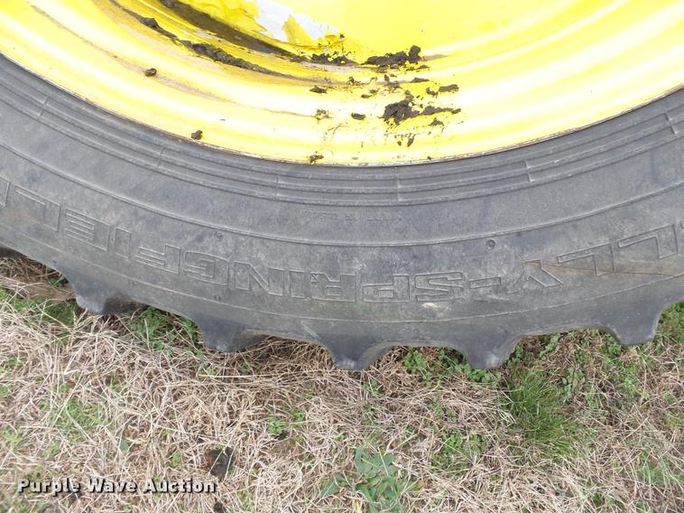 image for item K3390 (2) Kelly Springfield 14.9R46 tires and wheels