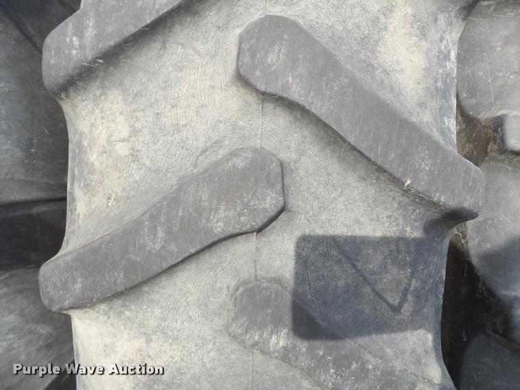 image for item K3390 (2) Kelly Springfield 14.9R46 tires and wheels